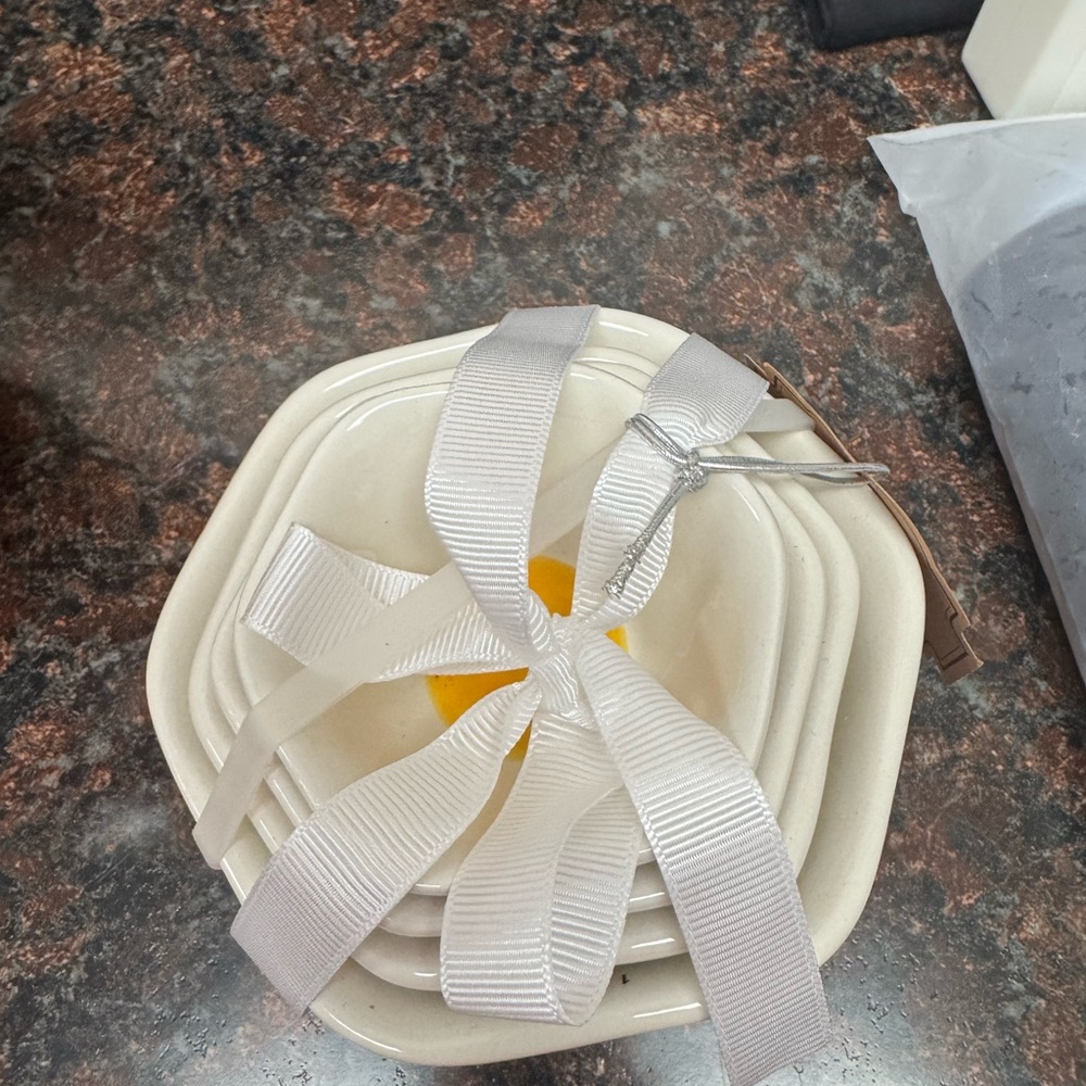 Whimsical cupboard Egg measuring cups